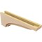 Ekena Millwork 4"W x 24"D x 8"H Thin Helena Rough Cedar Woodgrain TimberThane Corbel, Primed Tan CORUR04X24X08HELRCPR - alternate 6